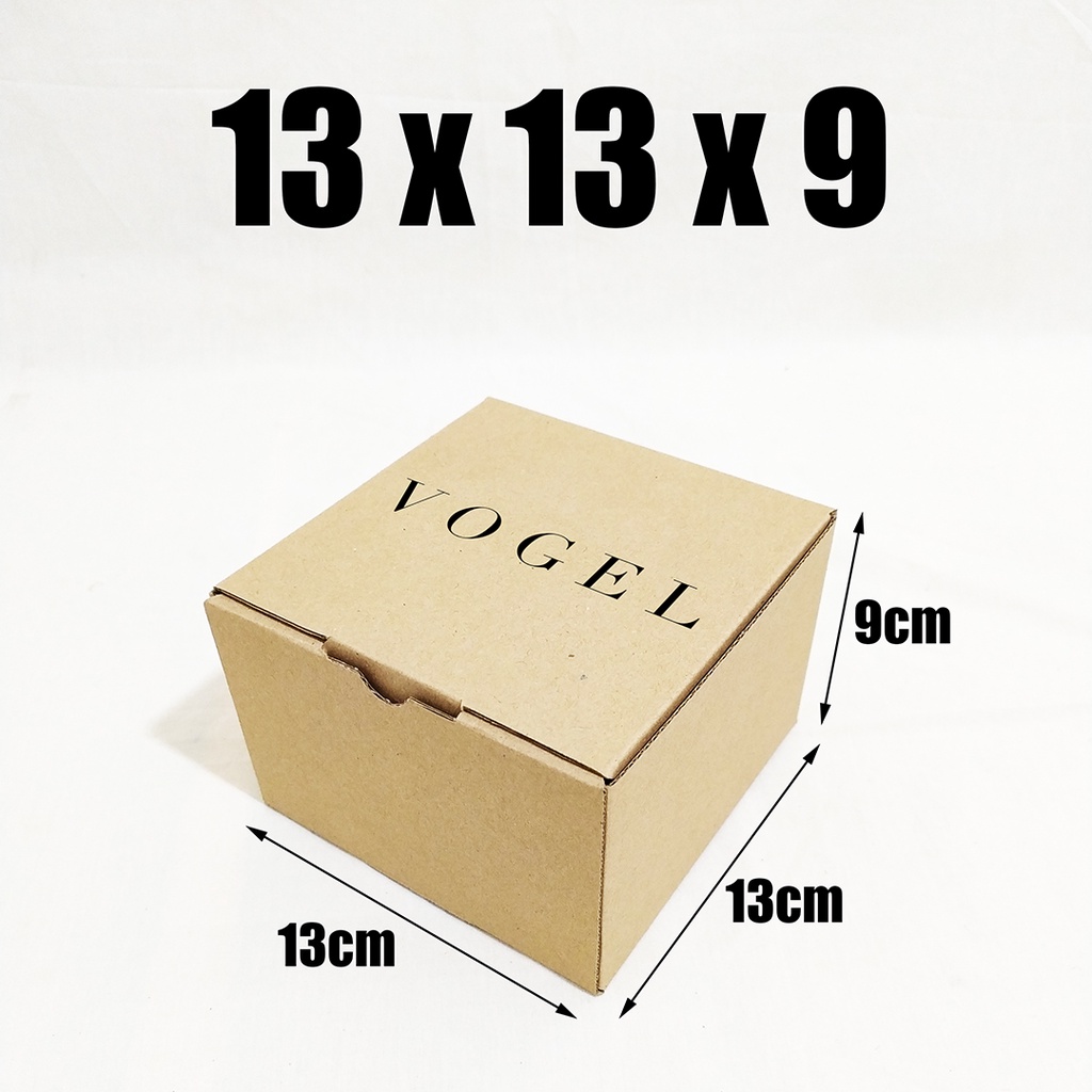 

CUSTOM SABLON LUSINAN BOX KARDUS 13X13X9 CM (BOX + SABLON)