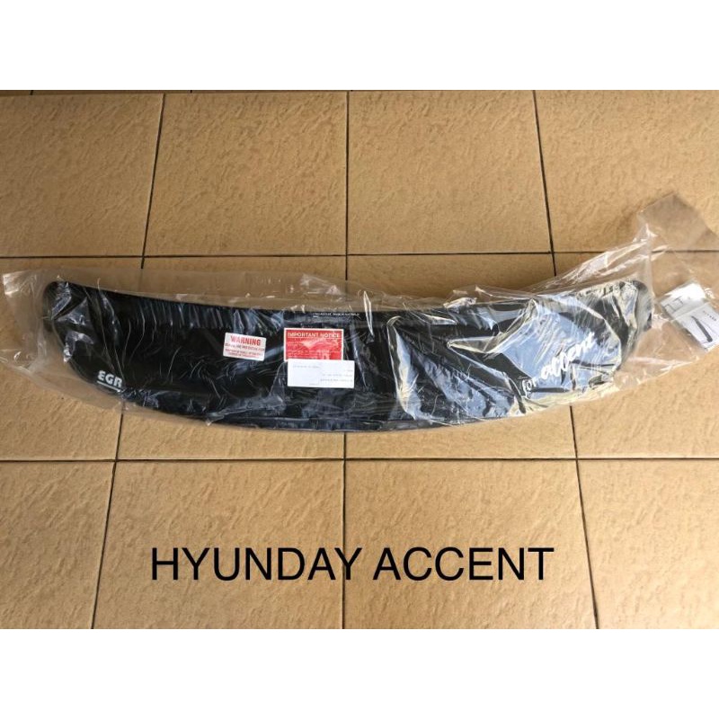 Backvisor spoiler kaca hyundai accent gen 1