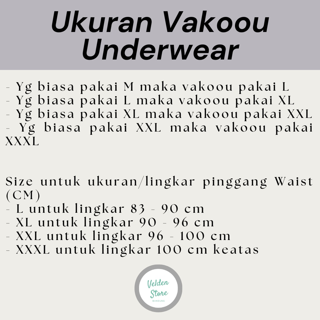 Celana Dalam Vakoou Vakau Vakou Celana Boxer Magnet Terapi Pembesar Mr.P Kesehatan Pria Ampuh Original 100%