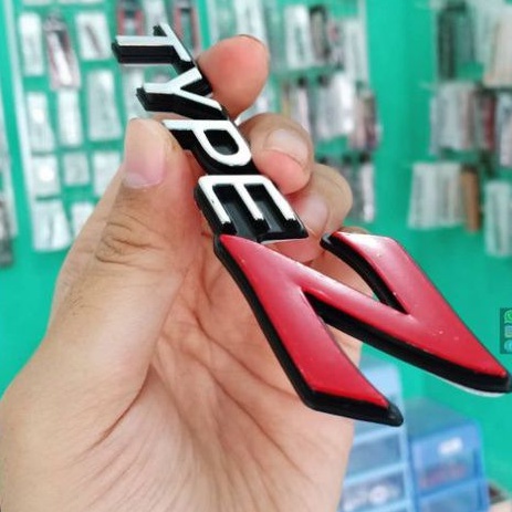 Emblem logo type Z honda city ukuran original bagasi