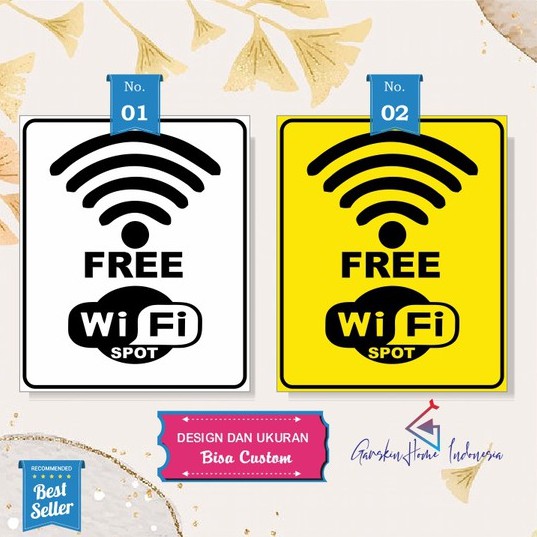 

STIKER FREE WIFI