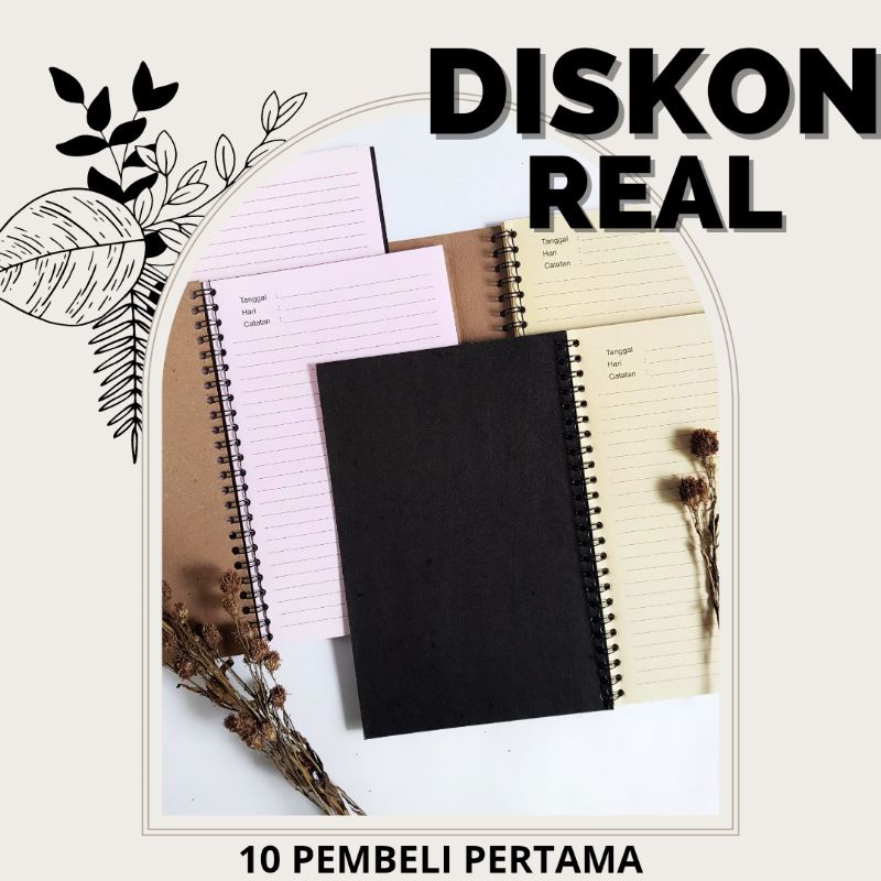 

BUKU CATATAN - NOTE BOOK - BUKU JOURNAL