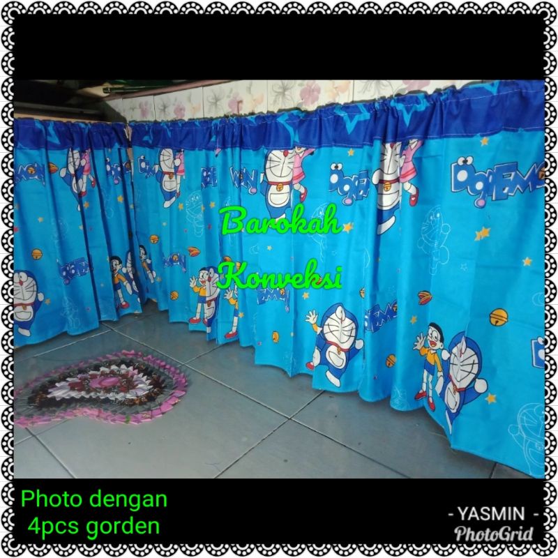 Gorden kolong dapur 70x100 bonus tali