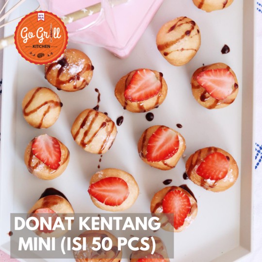 

Donat Kentang Mini (isi 50 Pcs)
