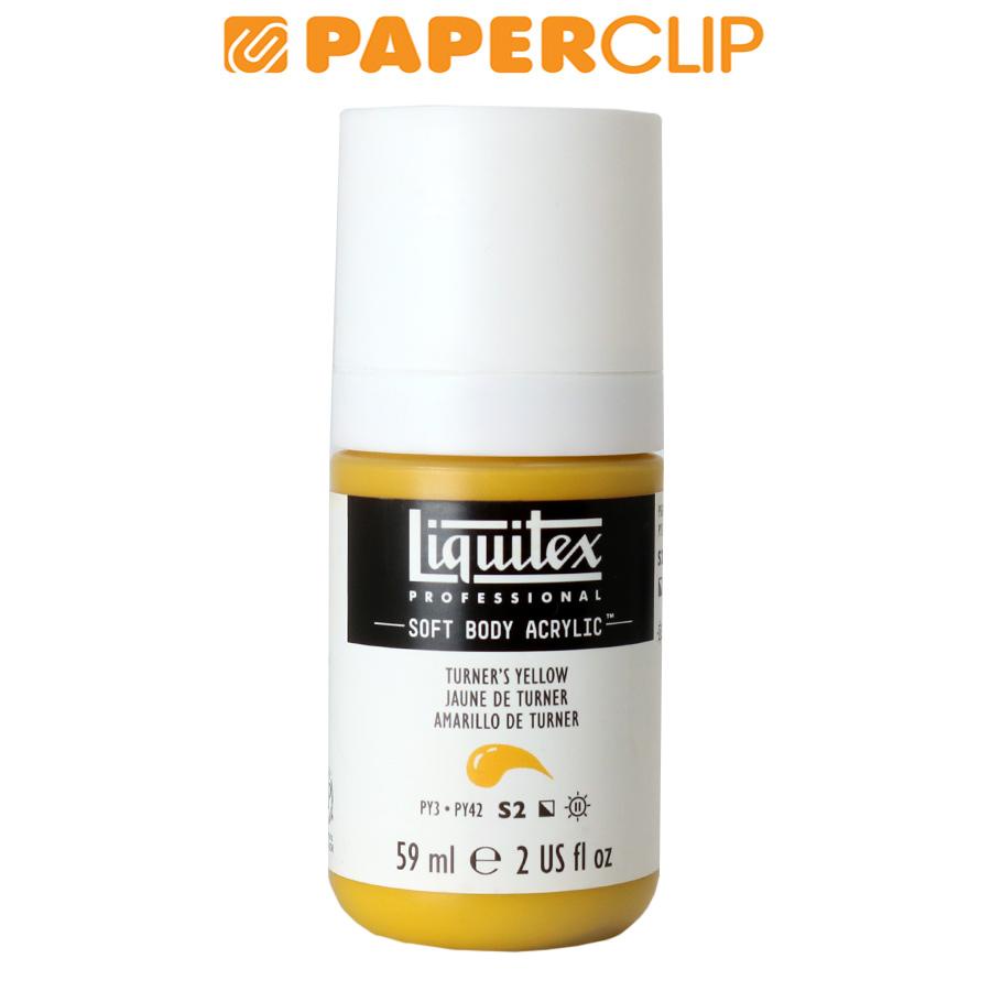 

ACRYLIC SOFT BODY LIQUITEX 1959730 TURNERS YELLOW