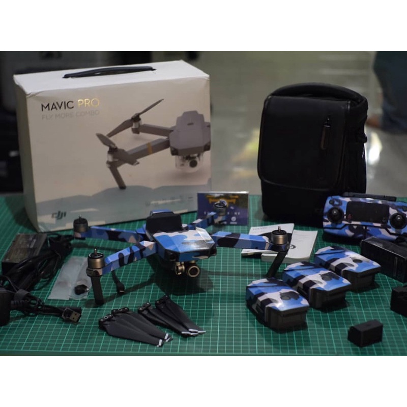 Drone DJI Mavic Pro Fly More Combo Bekas Mulus