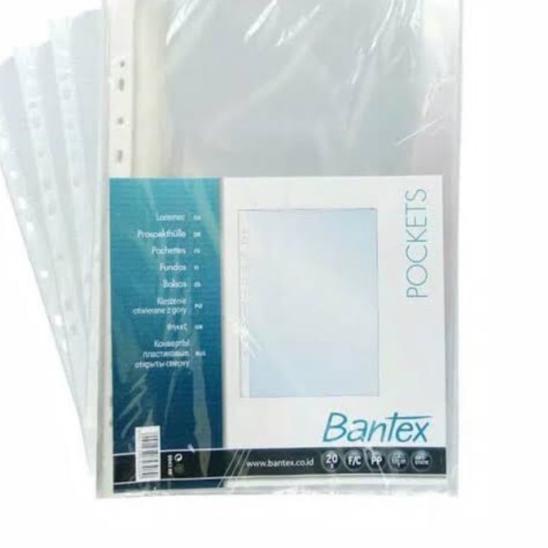 

Best⭐Seller!⭐ 20 Pcs - Pocket Bantex F4 0,06 mm Clear 8843 Sheet Protector K0DE⭐597