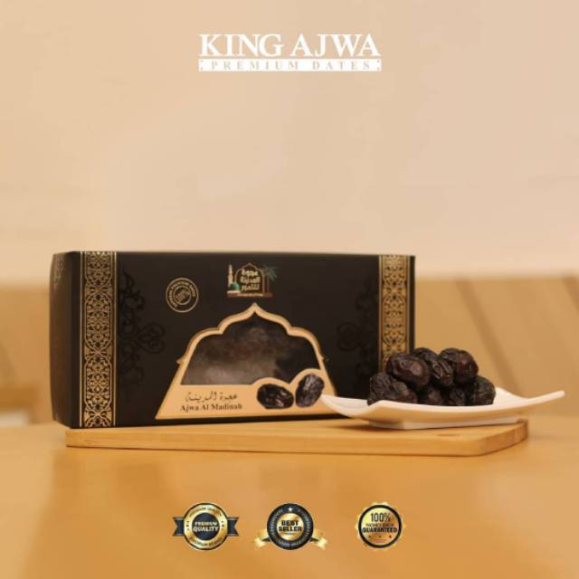 

Kurma Premium King Ajwa Import Dari Madinah Al Munawwarah