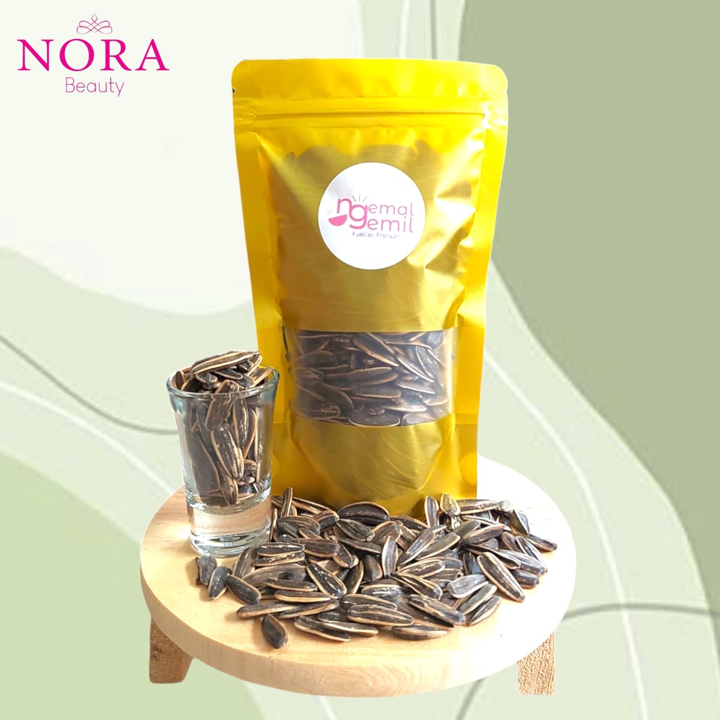 

Cemilan Kuaci Biji Bunga Matahari Kuaci Premium (Harga Perbungkus)