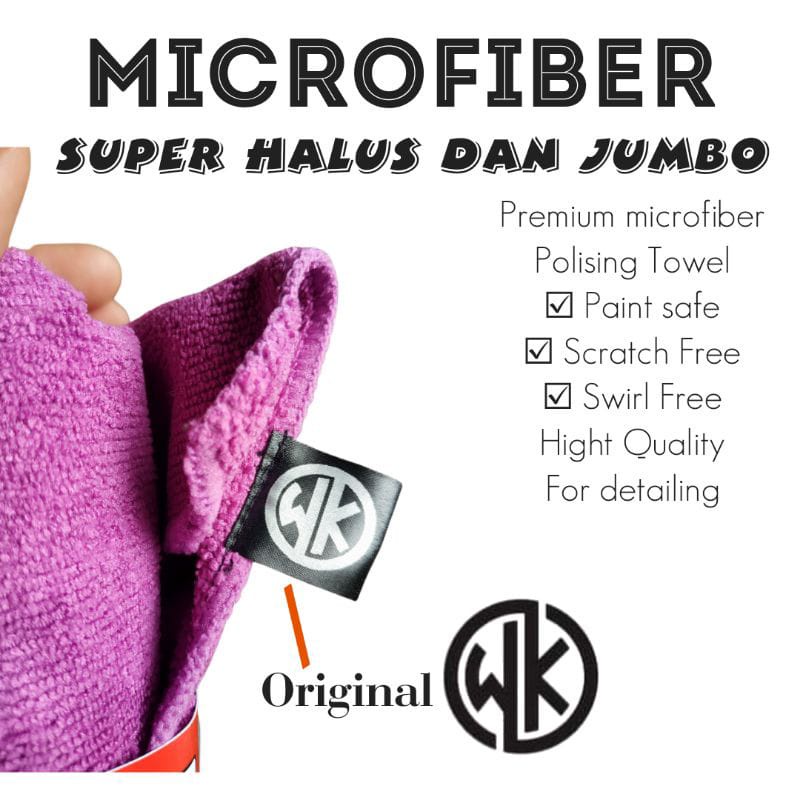 Lap microfiber premium jumbo serbaguna kain lap