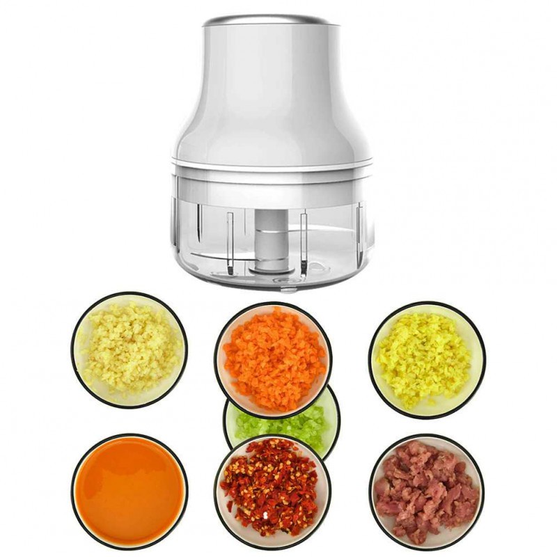 Blender Mixer Mini Portable Elektrik Bumbu Dapur Food Chopper 250ML