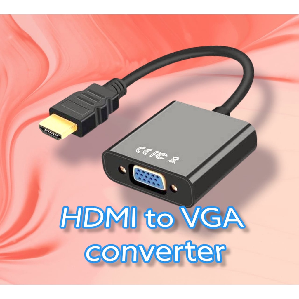 HDMI To VGA Adapter Converter Kabel