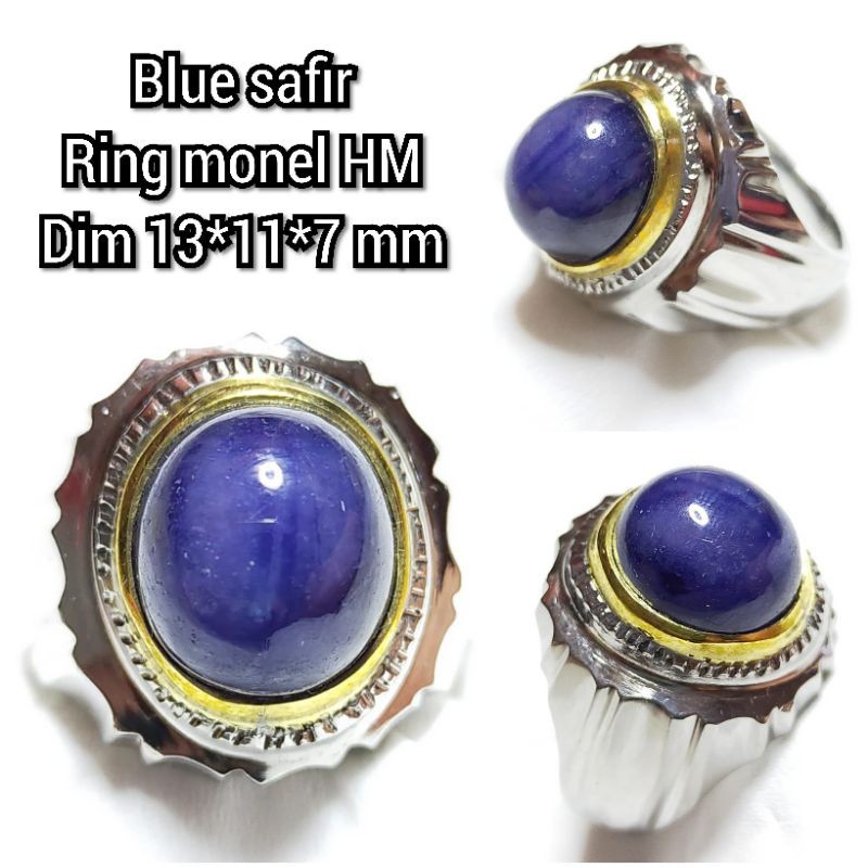 CINCIN BATU BLUE SAFIR