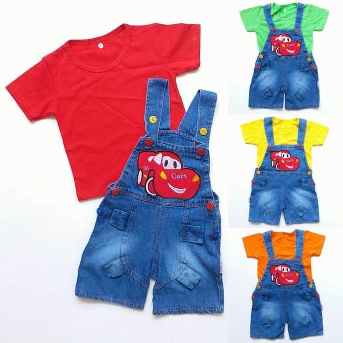 Setelan Anak Laki Laki Baju OVERALL JEANS