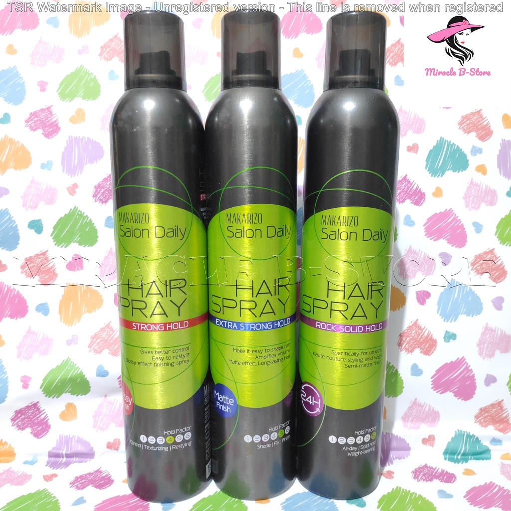 Jual MAKARIZO SALON DAILY HAIR SPRAY 376 ML / HAIRSPRAY RAMBUT SANGGUL