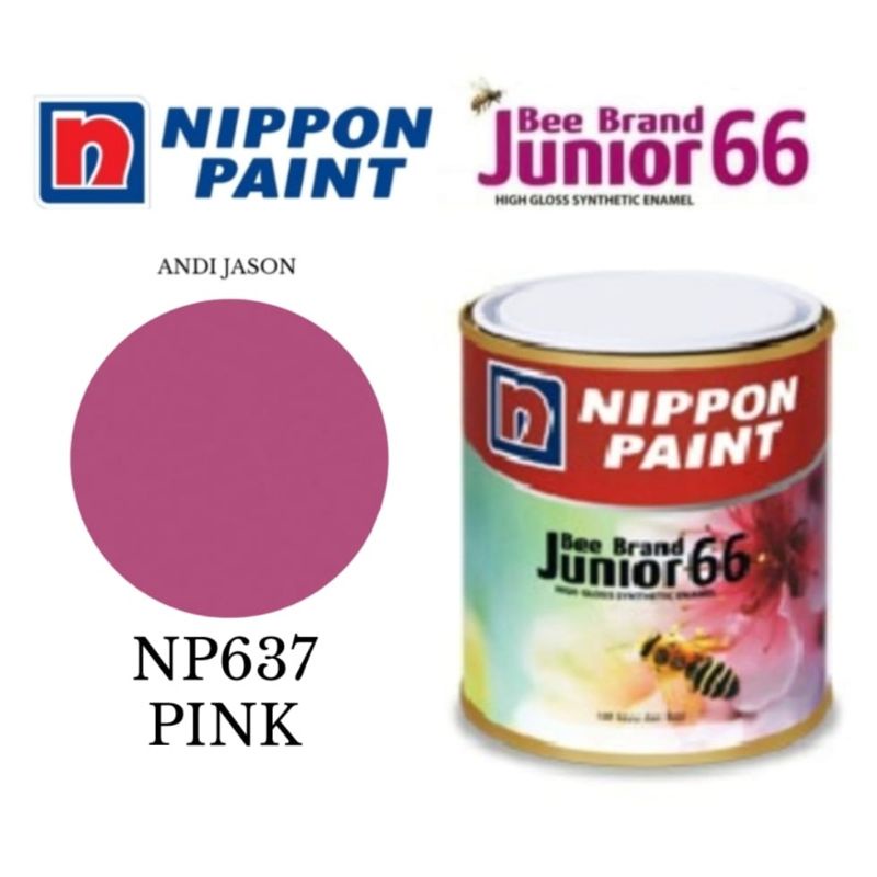 CAT BEE BRAND JUNIOR 66.  0.94 LITER NO NP637 PINK CAT MINYAK KAYU DAN BESI