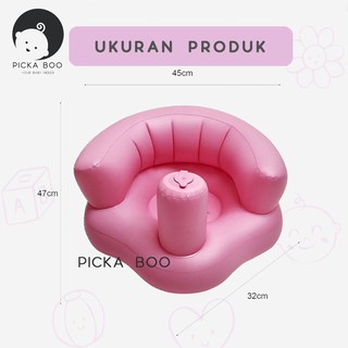 Kursi Sofa Tiup Tempat Duduk Bayi Balon Infant Seat KP01