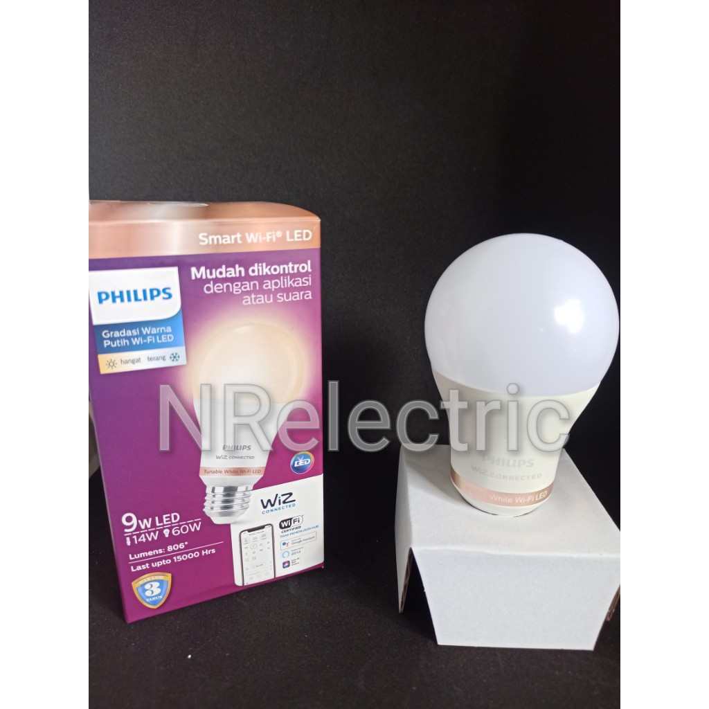Philips Lampu Smart Wi-Fi LED 9W
