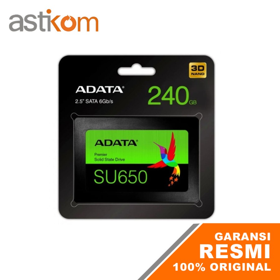 SSD Murah ADATA SU650 Ultimate 240GB SATA 3