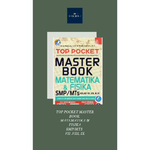 Buku MASTER BOOK MATEMATIKA & FISIKA SMP/MTS