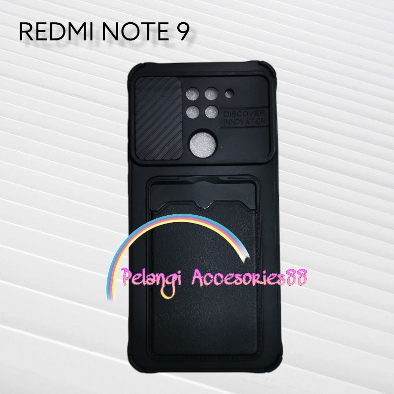 CASE REDMI NOTE 9 CASE SOFTCASE SLEDING WARNA WARNI