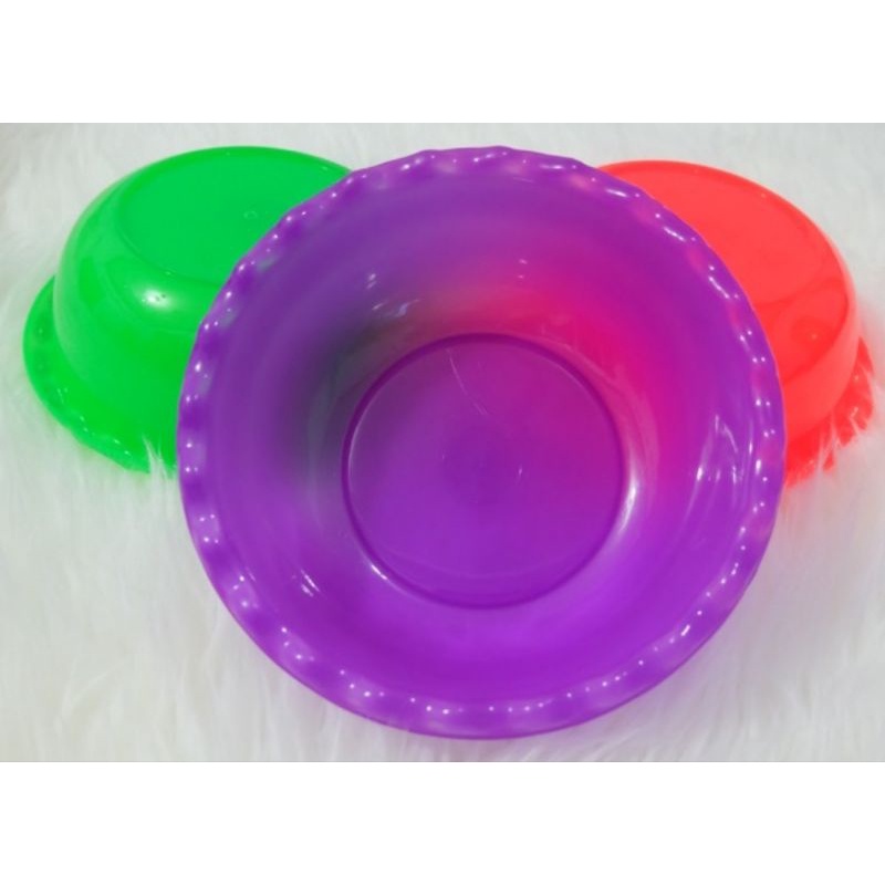 Mangkok Plastik Wadah Aduk Slime Kobokan