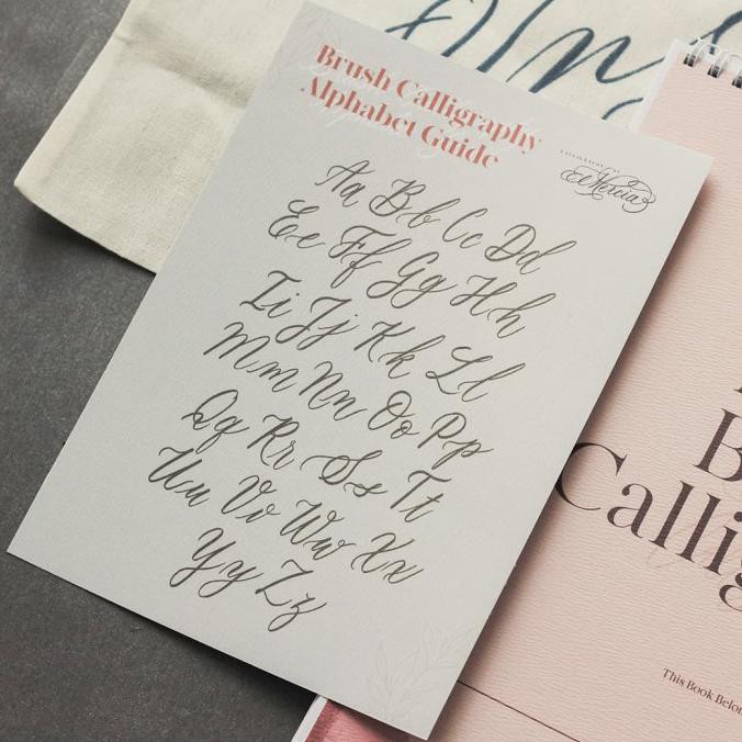 

(COD) Brush Calligraphy Learning Book