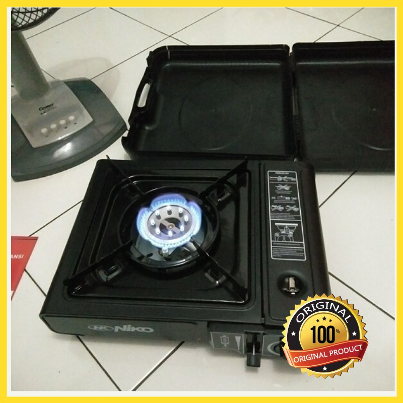 PROMO TERMURAH.!! KOMPOR PORTABLE 2 FUNGSI SIMPLE DAN PRAKTIS NIKO KOMPOR CAMPING AWET! R4