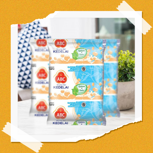 RV SUSU KEDELAI LEZAT SEHAT ABC MILK SOYA BANTAL 200 ML