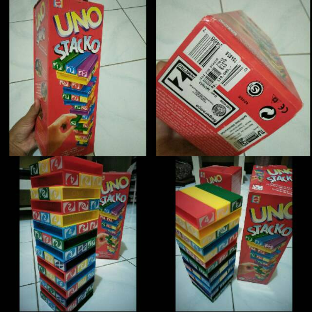 Jual uno stacko original mattel shopee indonesia
