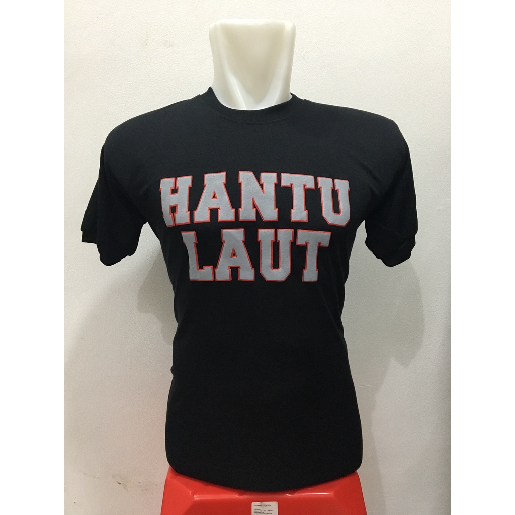 Kaos Hantu Laut Kaos Hitam Hantu Laut