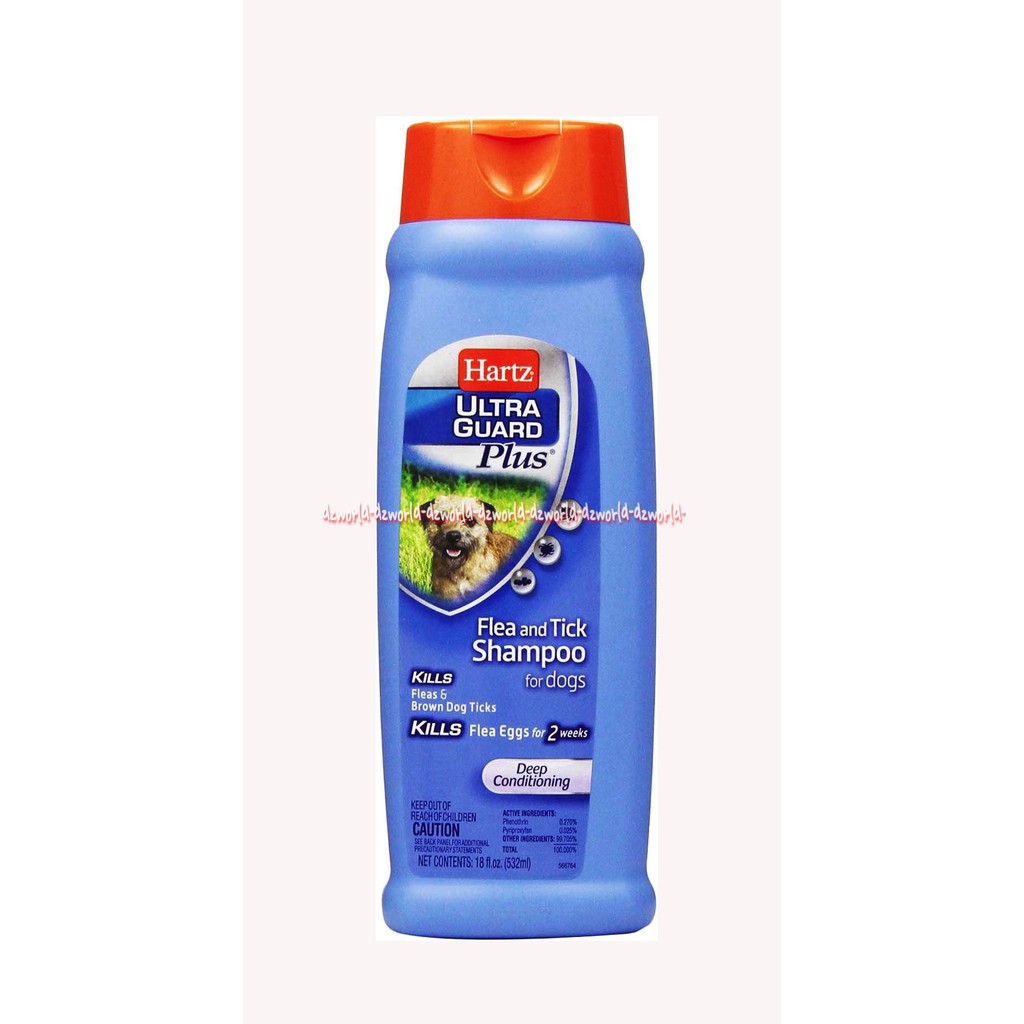 Hartz Ultra Guards Plus Deep Conditioning 532ml Sampo Anjing Sampo Kutu Anjing