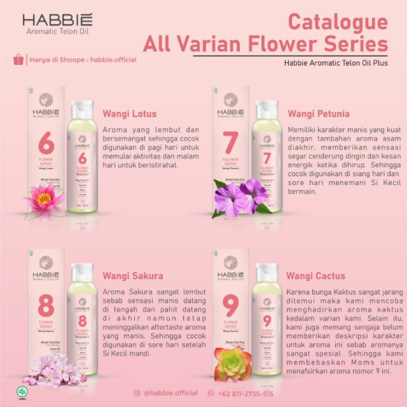 Minyak Telon Habbie | Habbie Aromatherapy Minyak Telon Bayi