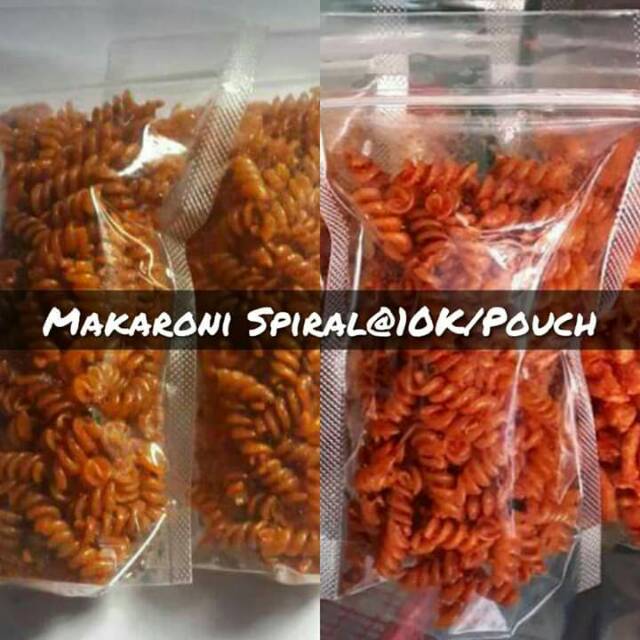 

Makaroni / Makroni Spiral Berbagai Rasa Termurah Jajanan Cemilan khas Tegal