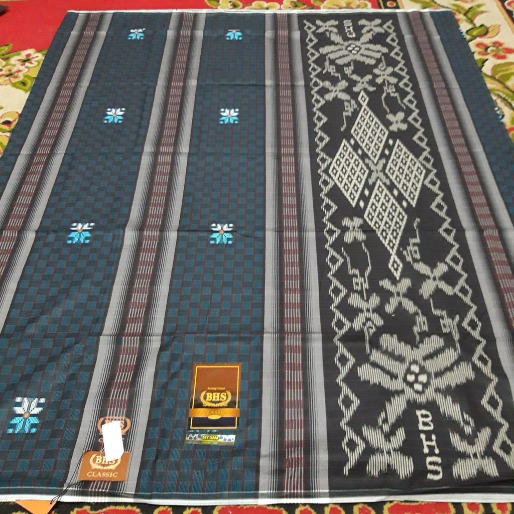 Sarung BHS Excellent Asli Murah Clasic Sutra Songket Original Satu Awan