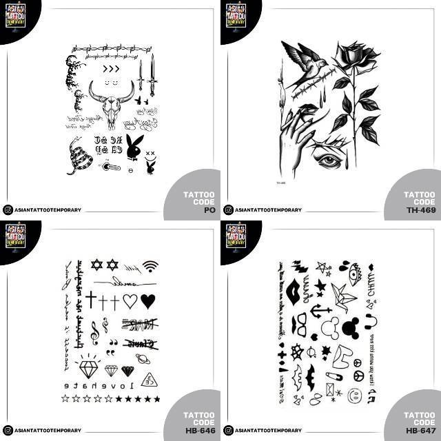 TATTO TEMPORARY /TATO TEMPORER/STIKER TATTOO/ASIANTATTOOTEMPORER