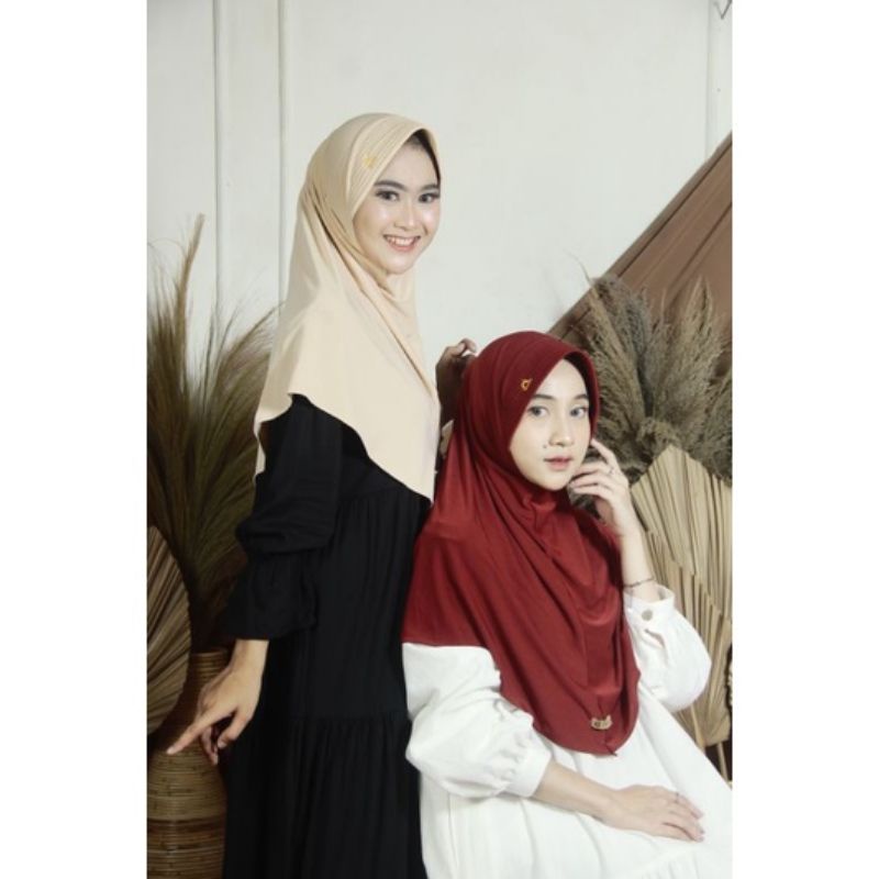 HIJAB INSTAN BERGO HAMIDAH JERSEY BY DESMONDA |Fashion