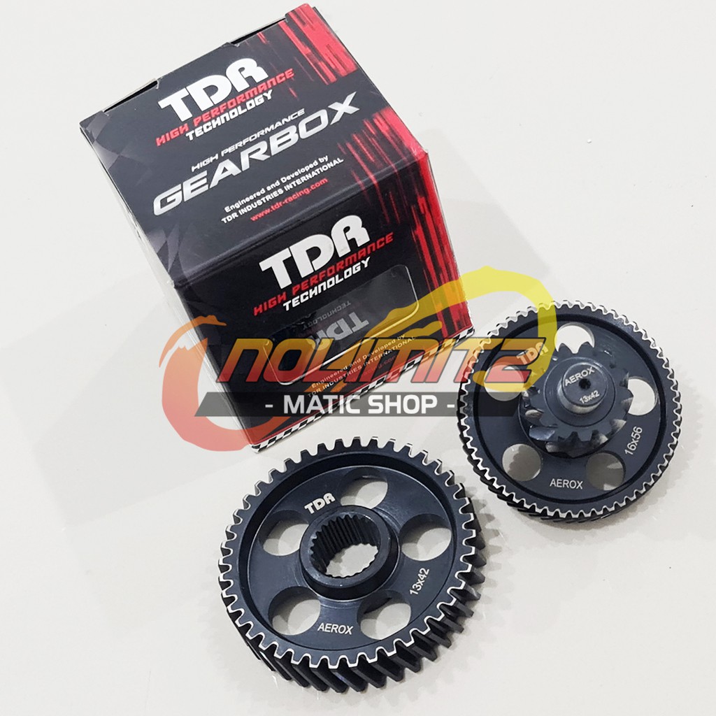 Gear Ratio TDR Racing 13T x 42T Set Yamaha Aerox 155 Lexi