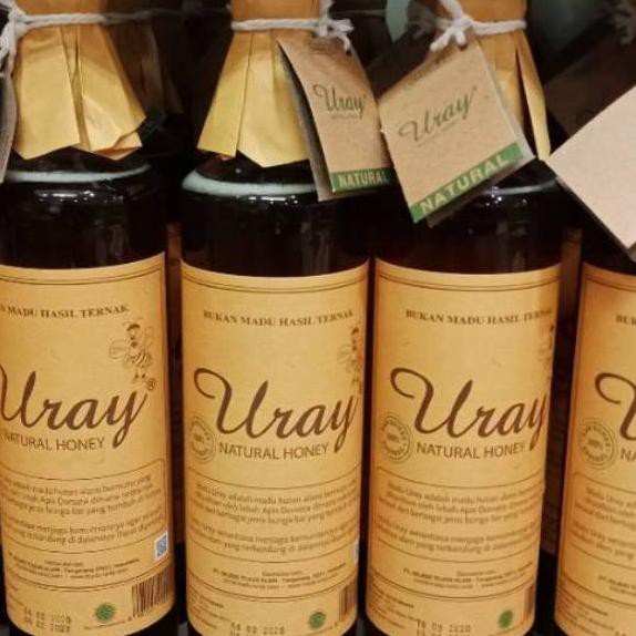 

*- Madu uray grade A 640 ml (875 gr). Madu hutan bukan madu ternak. Madu asli bermanfaat bagi keseha