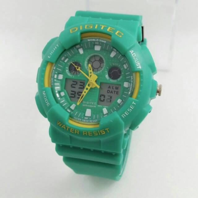 JAM TANGAN WANITA DIGITEC DUAL TIME