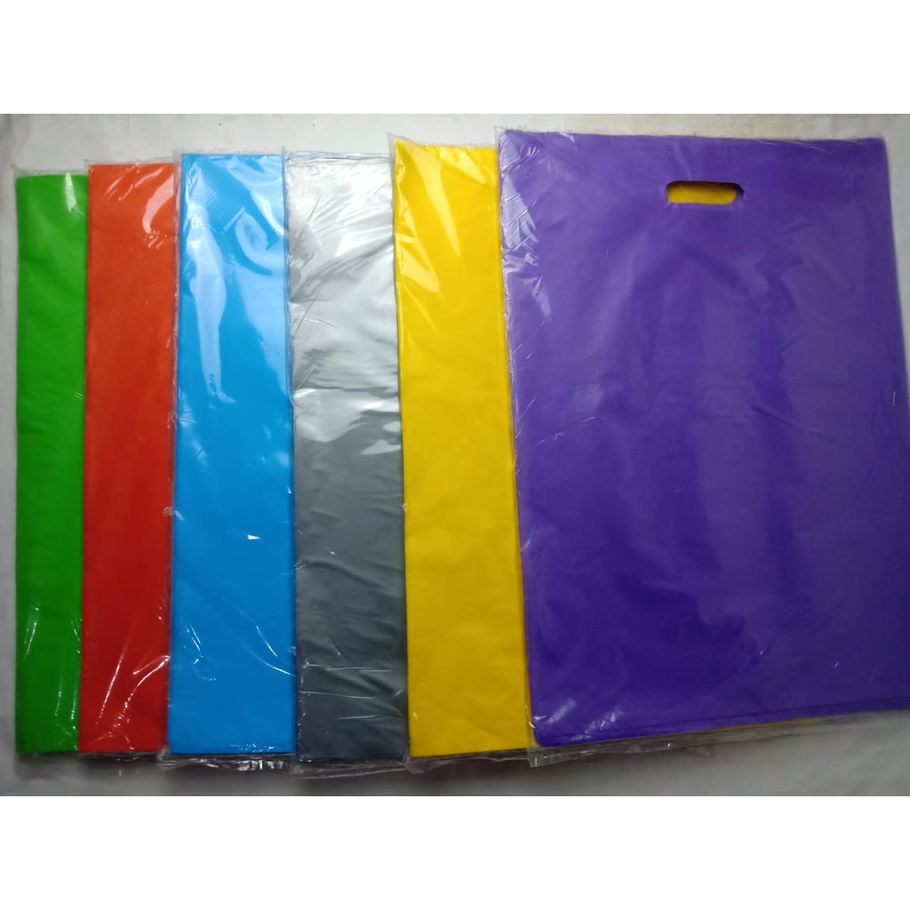 Plastik Olshop Uk 15X22 isi 100 lembar HD Plong / plastik packing / plastik kosmetik / plastik