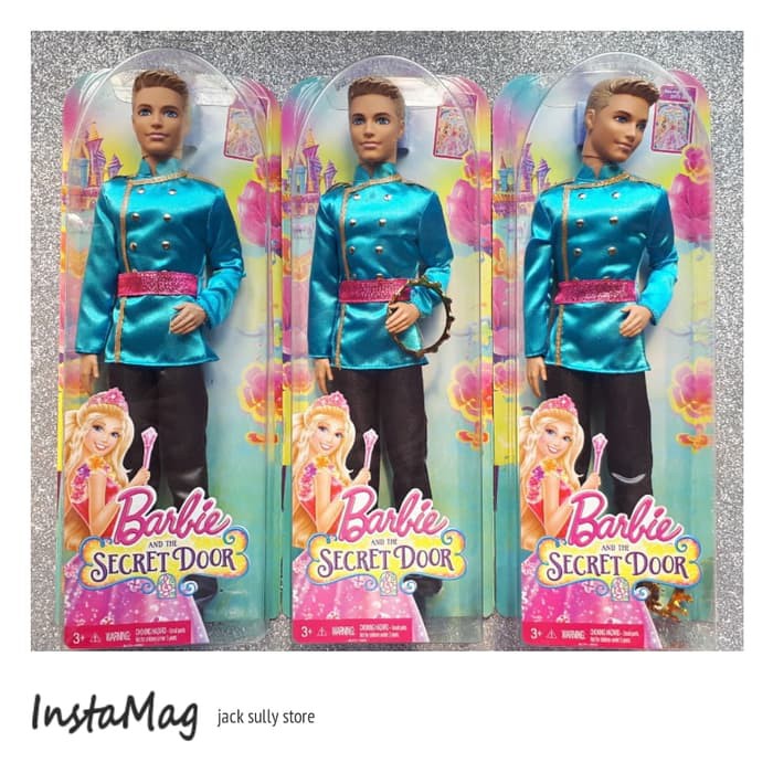 barbie ken /prince/ken doll/ori mattel /mahkota /pangeran ken asli mtl Berkualitas