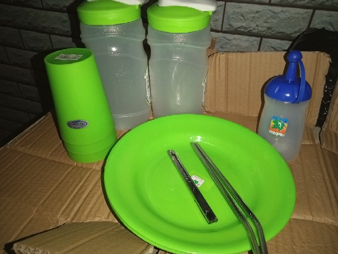 Batamgrosir.id | Gelas Air Minum Plastik - Cangkir Motif - Gelas Minum Hawaii 5547