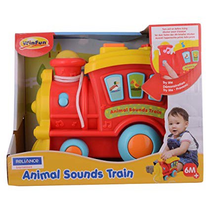 Winfun Animal Sounds Train 6m+