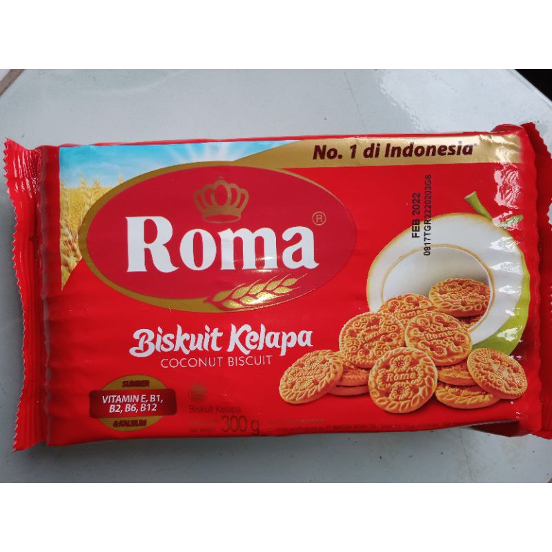 

Biskuit - Roma Kelapa 300 gram
