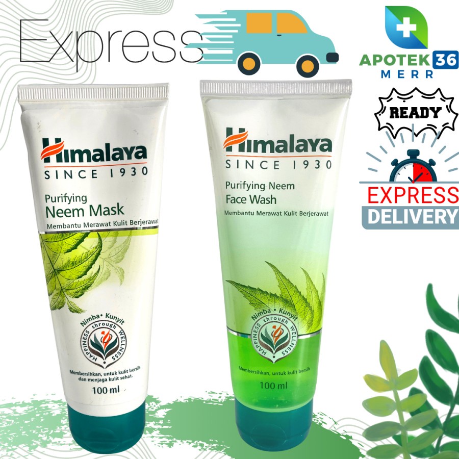 HIMALAYA FACE WASH NEEM MASK MASKER 100ML