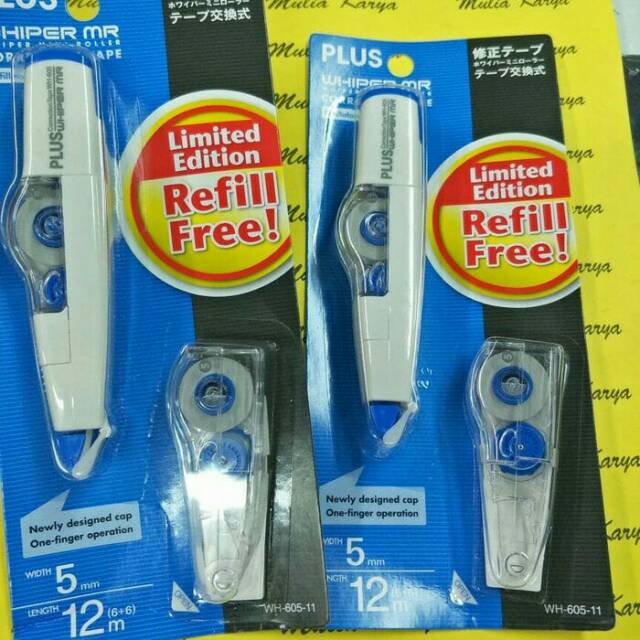 

Tip ex rol PLUS WHIPER MR / Correction tape WH 605