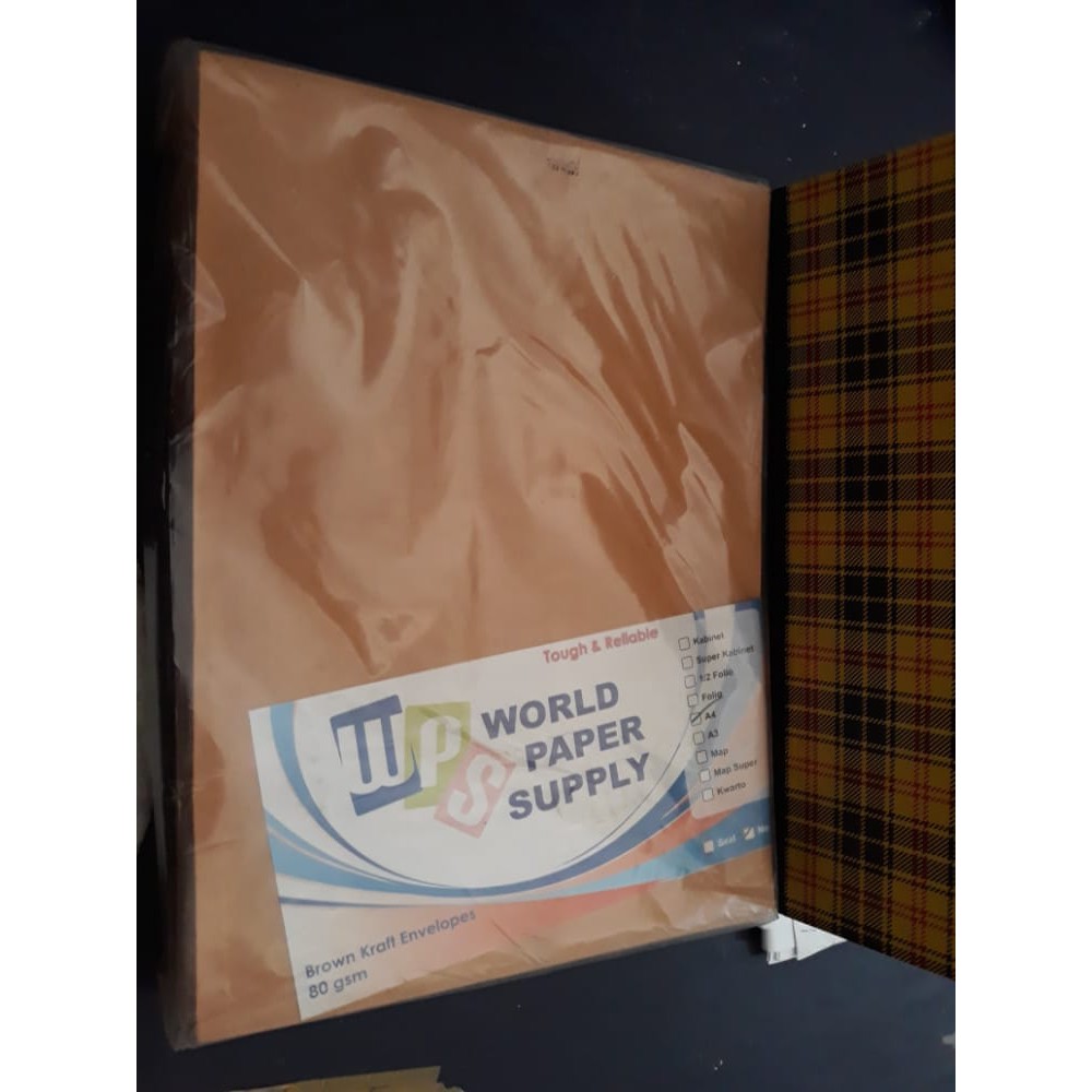 

Amplop Coklat A4