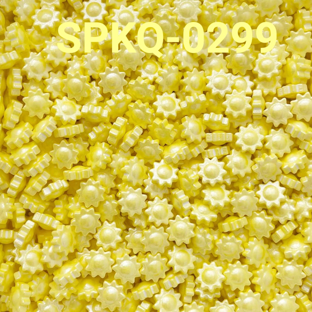 

SPKQ-0299 Sprinkles sprinkle springkel 250gr bunga matahari sun flower yamama baking grosir murah sprinkles cake dekorasi mutiara trimit decoration story sprinklestory sprinklesstory sprinkle story yamama baking