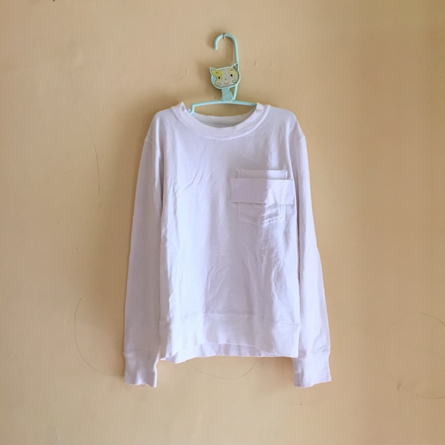 Sweater putih onitsuka tiger